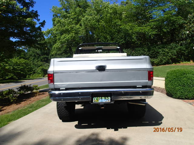 1974 Silver Chevrolet Blazer