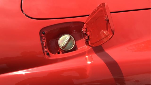 1974 Red Volkswagen Karmann Ghia Coupe