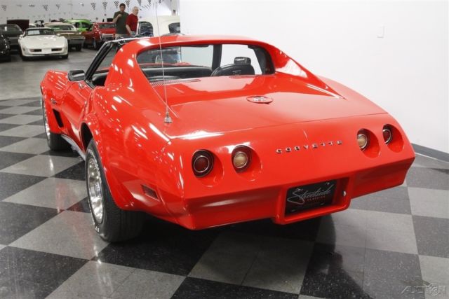 1974 Red Chevrolet Corvette