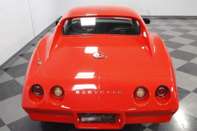 1974 Red Chevrolet Corvette
