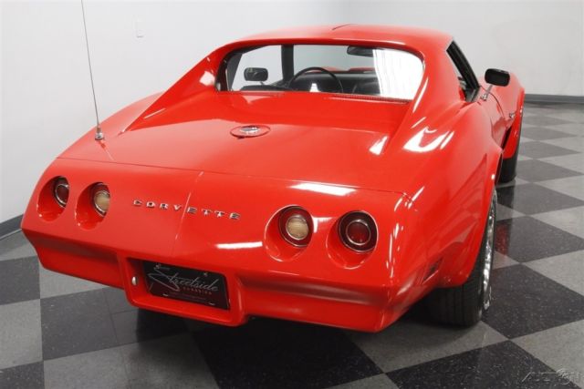 1974 Red Chevrolet Corvette