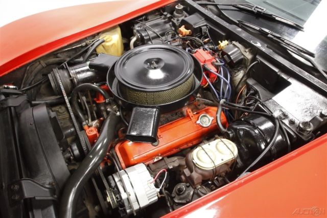 1974 Red Chevrolet Corvette