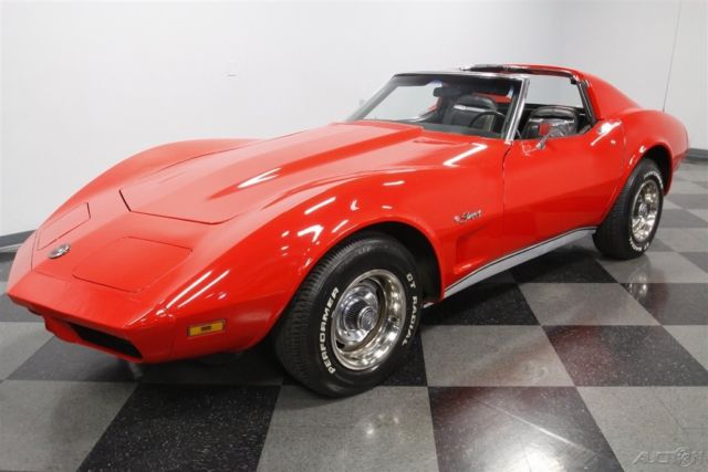 1974 Red Chevrolet Corvette