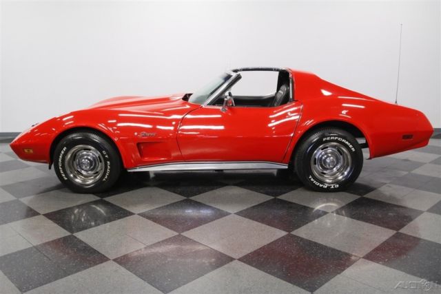 1974 Red Chevrolet Corvette