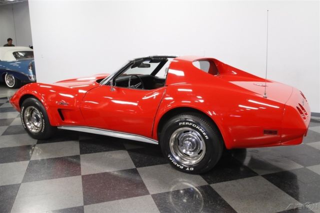 1974 Red Chevrolet Corvette