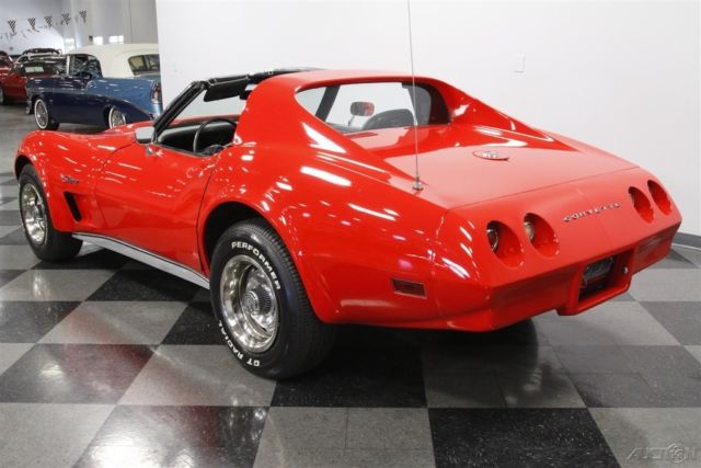 1974 Red Chevrolet Corvette
