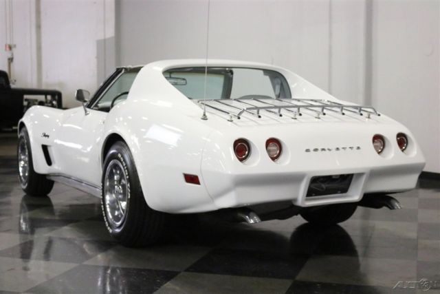 1974 White Chevrolet Corvette