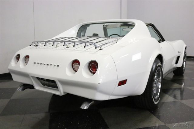 1974 White Chevrolet Corvette