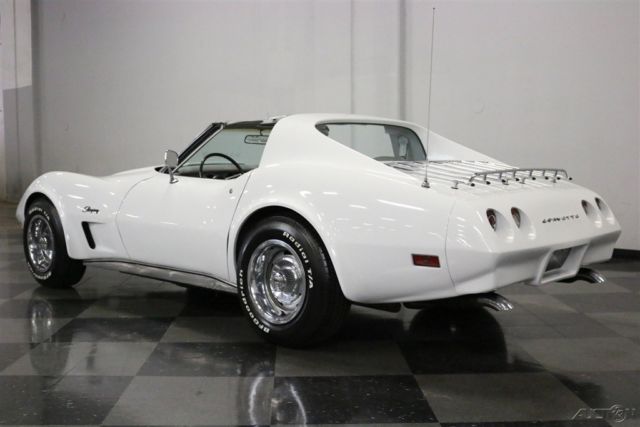 1974 White Chevrolet Corvette
