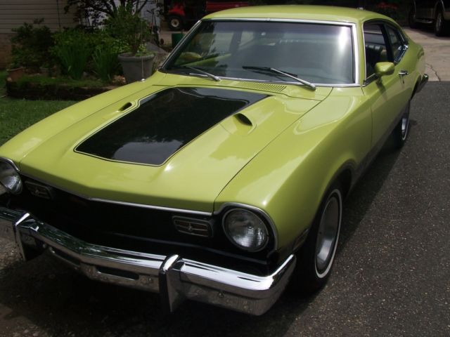 1974 Green and Black Ford Maverick