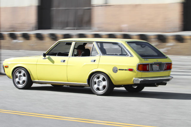 1974 Yellow Mazda RX-4 Wagon
