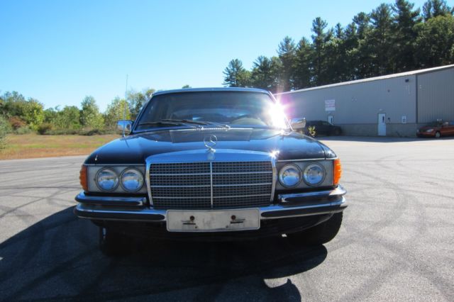 1974 Blue Mercedes-Benz S-Class Sedan