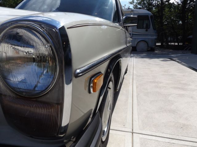1974 Tan Mercedes-Benz 200-Series Sedan
