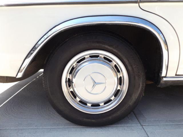 1974 Tan Mercedes-Benz 200-Series Sedan