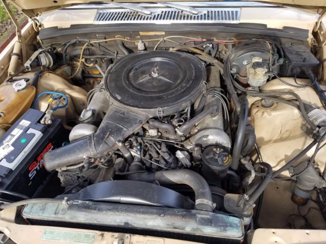 1974 Beige Mercedes-Benz 400-Series Sedan