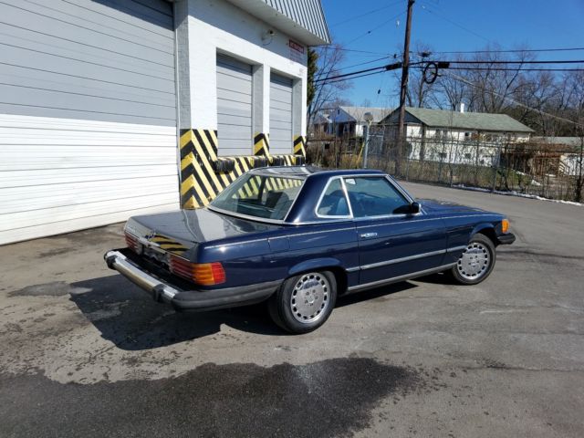 1974 Blue Mercedes-Benz SL-Class Coupe