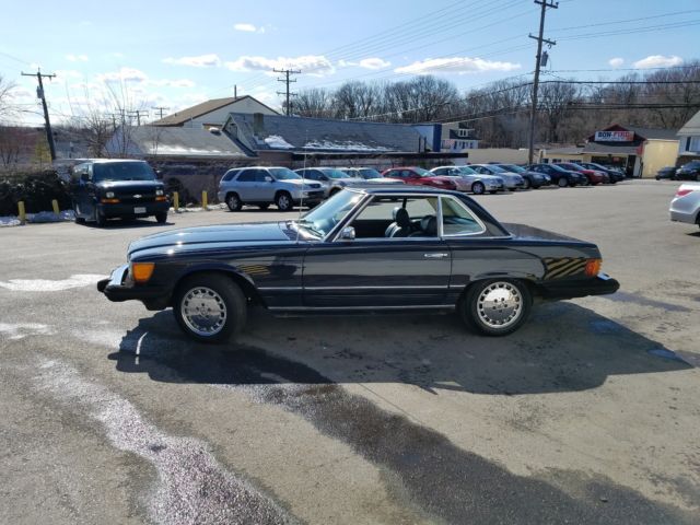 1974 Blue Mercedes-Benz SL-Class Coupe