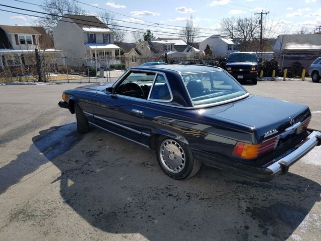 1974 Blue Mercedes-Benz SL-Class Coupe