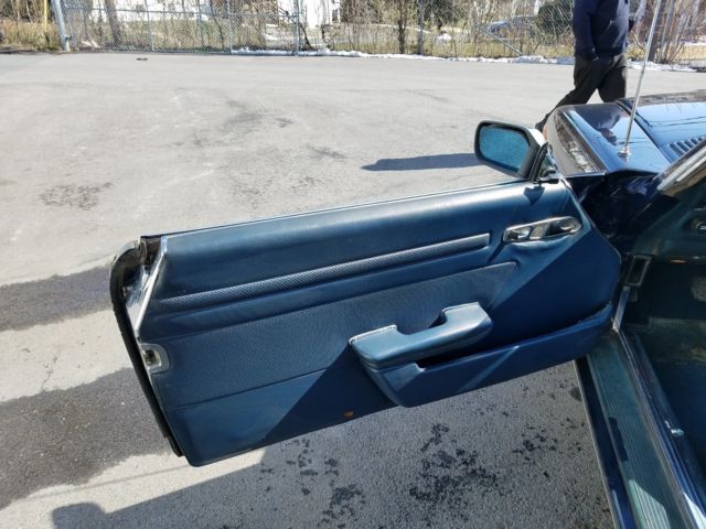 1974 Blue Mercedes-Benz SL-Class Coupe