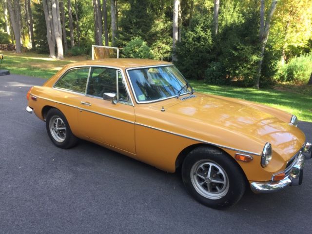 1974 Orange MG MGB