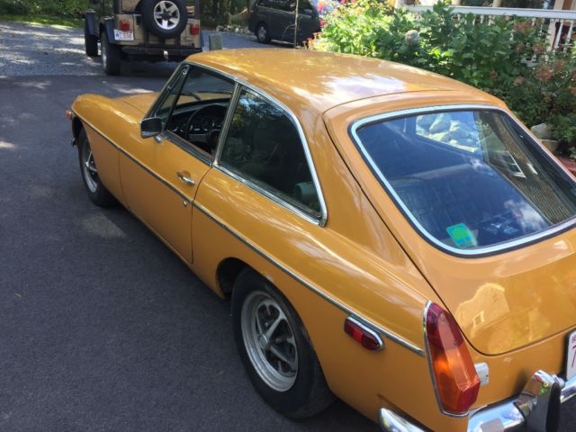 1974 Orange MG MGB