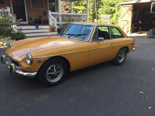 1974 Orange MG MGB