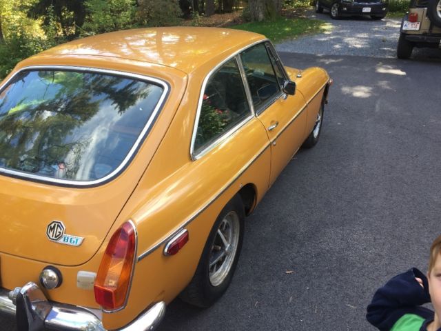1974 Orange MG MGB