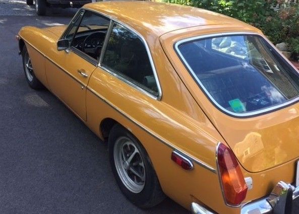 1974 Orange MG MGB