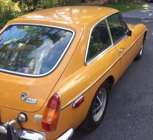1974 Orange MG MGB