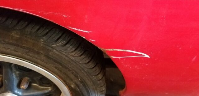 1974 Red MG MGB Convertible