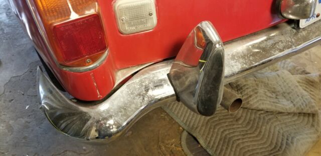 1974 Red MG MGB Convertible