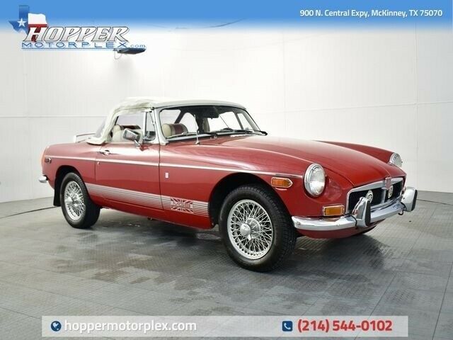 1974 Red MG MGB --