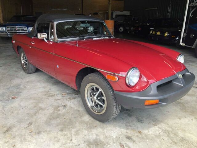 1974 Green MG MGB Convertible