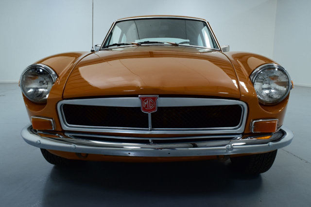 1974 Orange MG MGB Coupe