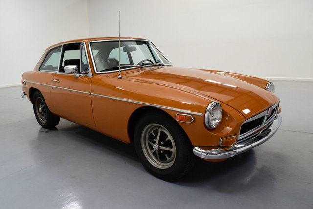1974 Orange MG MGB Coupe
