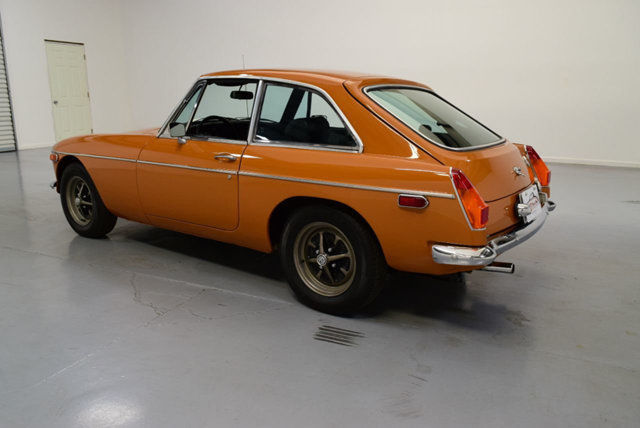 1974 Orange MG MGB Coupe