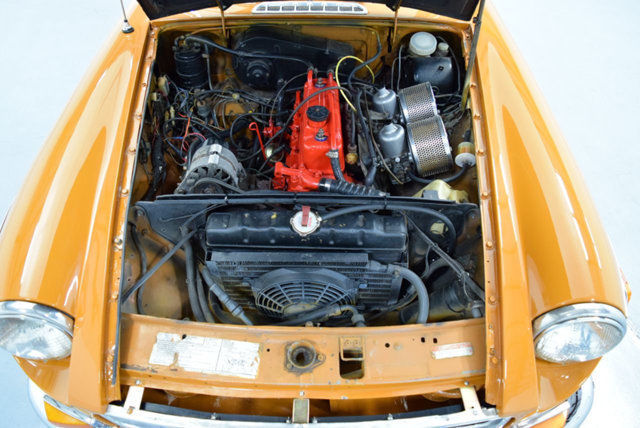 1974 Orange MG MGB Coupe