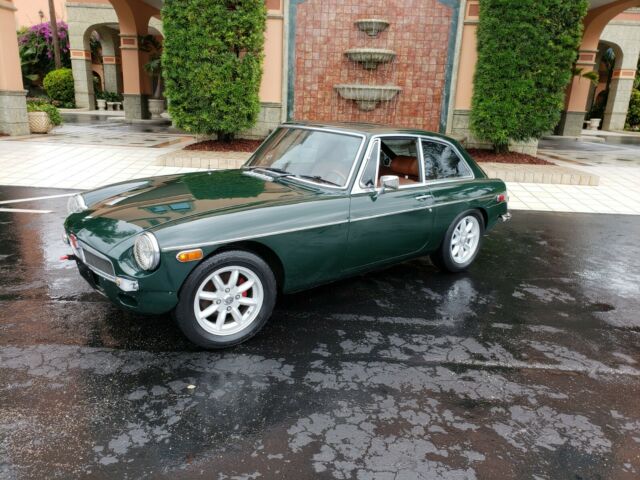 1974 Green MG MGB Coupe