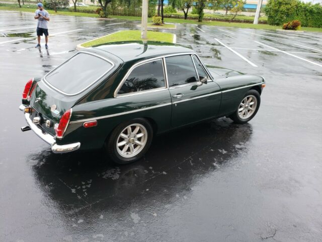 1974 Green MG MGB Coupe