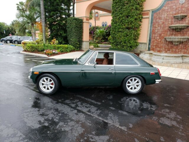 1974 Green MG MGB Coupe