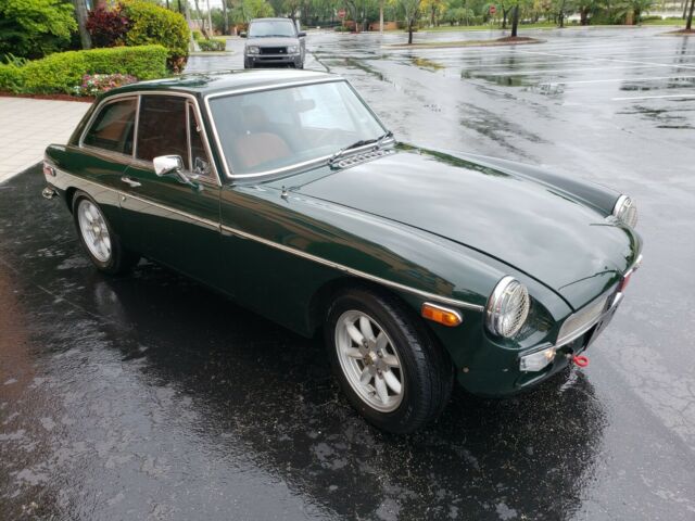 1974 Green MG MGB Coupe