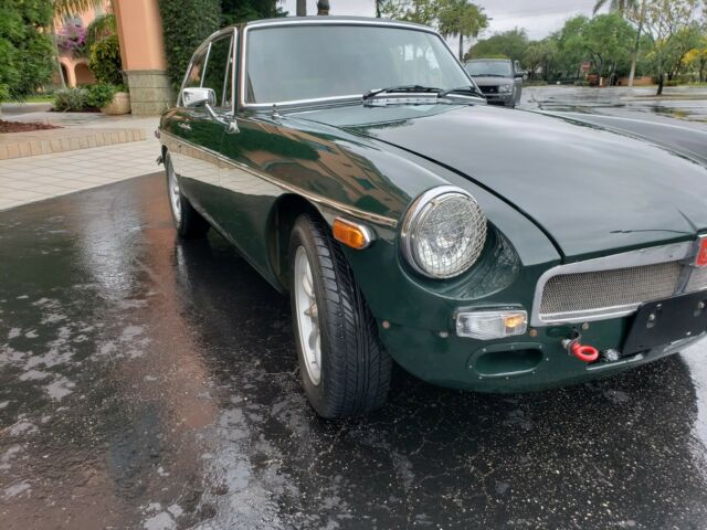 1974 Green MG MGB Coupe