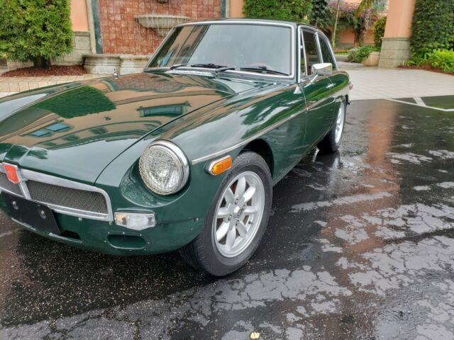 1974 Green MG MGB Coupe