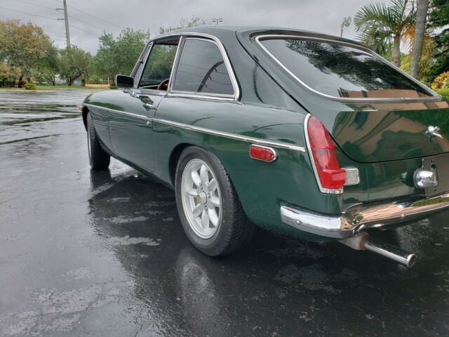 1974 Green MG MGB Coupe