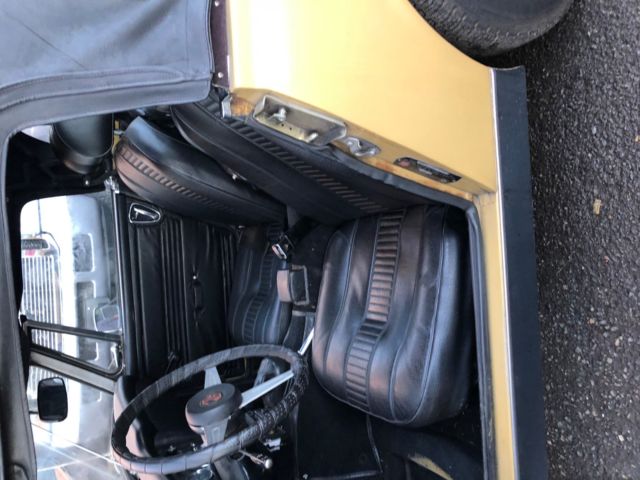 1974 Gold MG Midget Coupe