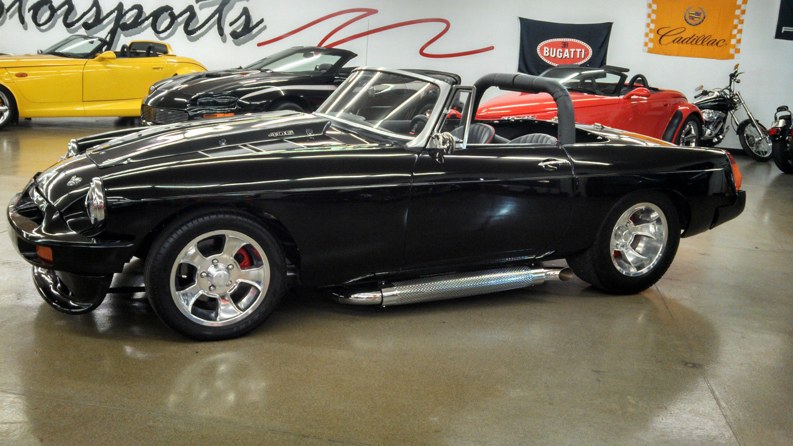 1974 Black MG MGB Convertible
