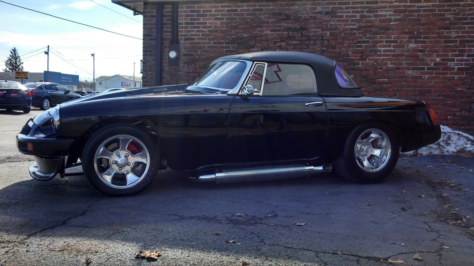 1974 Black MG MGB Convertible