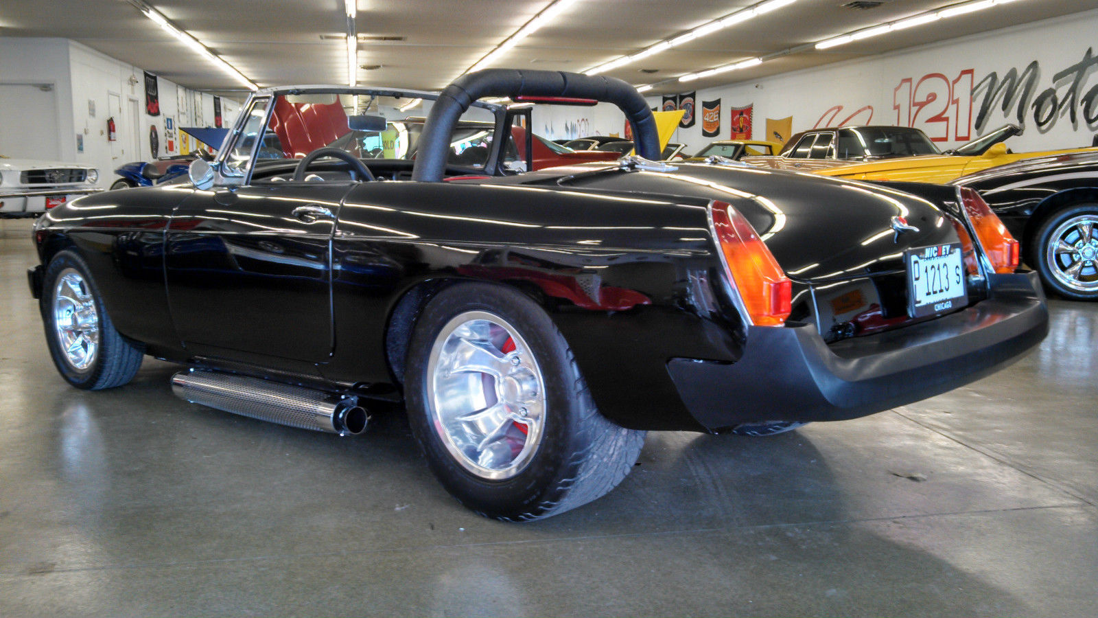 1974 Black MG MGB Convertible