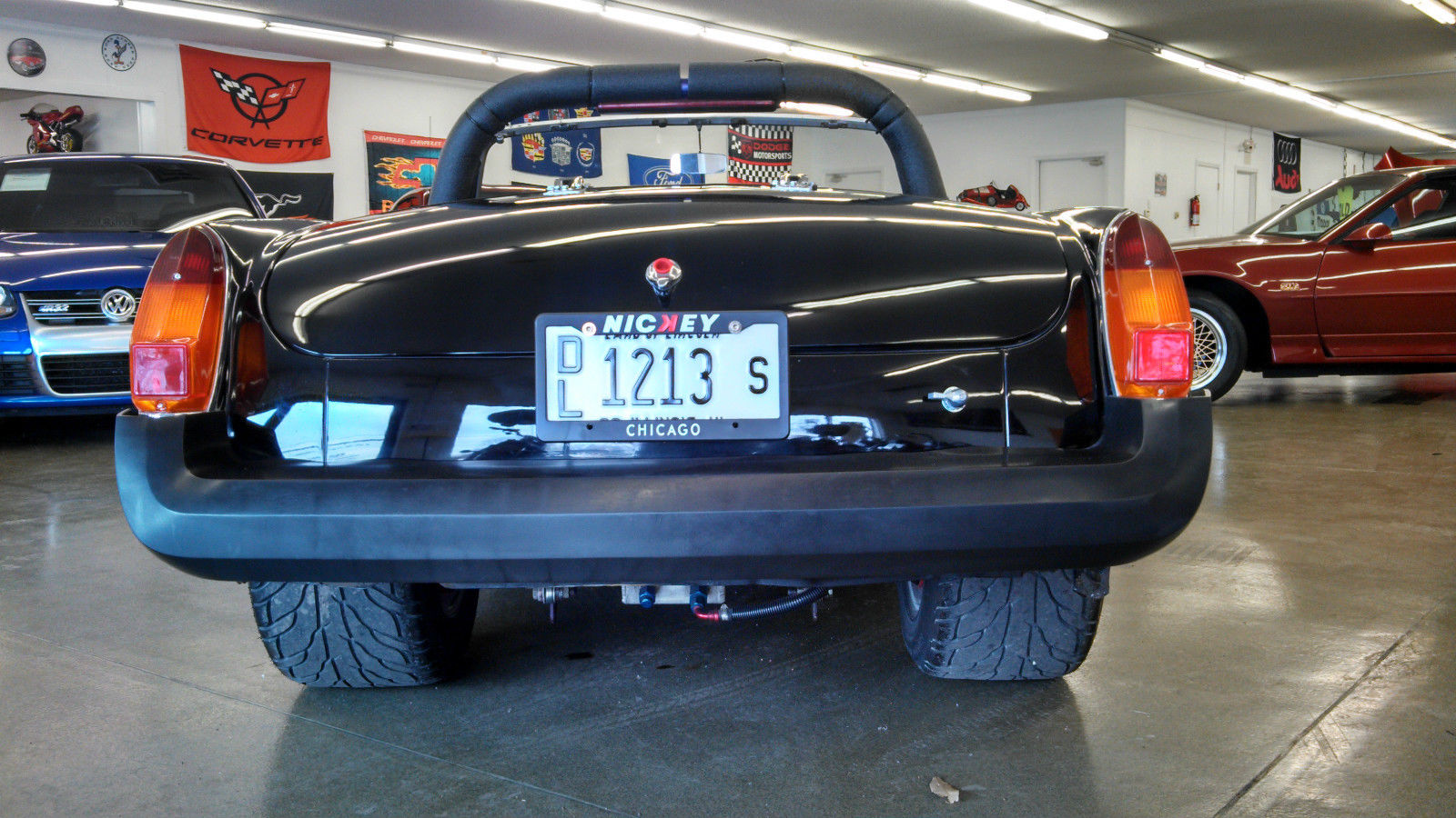 1974 Black MG MGB Convertible