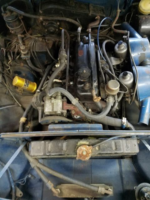 1974 Teal Blue MG MGB Convertible